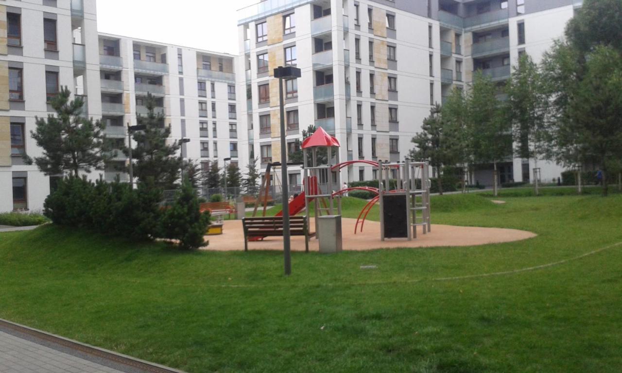 Żoliborz Green Garden Apartment Warschau Buitenkant foto