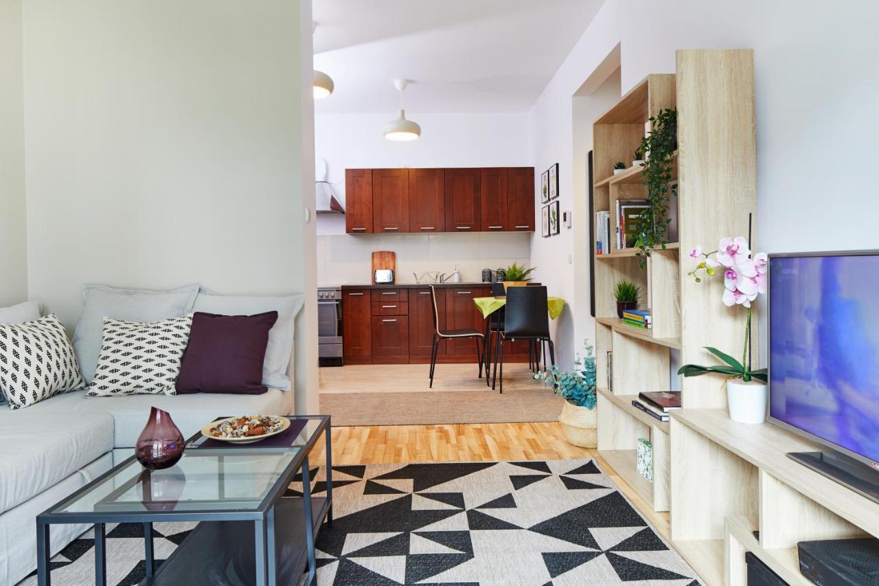 Żoliborz Green Garden Apartment Warschau Buitenkant foto