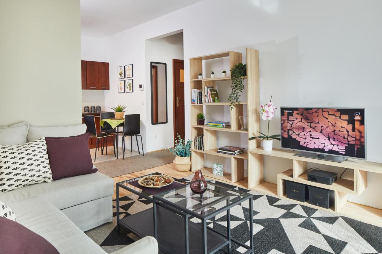 Żoliborz Green Garden Apartment Warschau Buitenkant foto